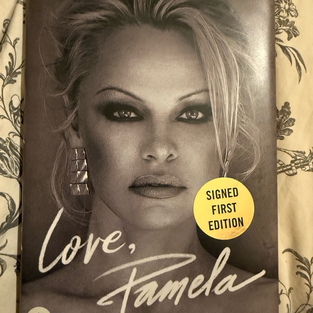 Signed First Edition 'Love, Pamela' by Pamela Anderson